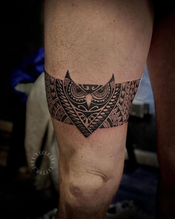 70 Above Knee Tattoo Designs for Your Inspiration