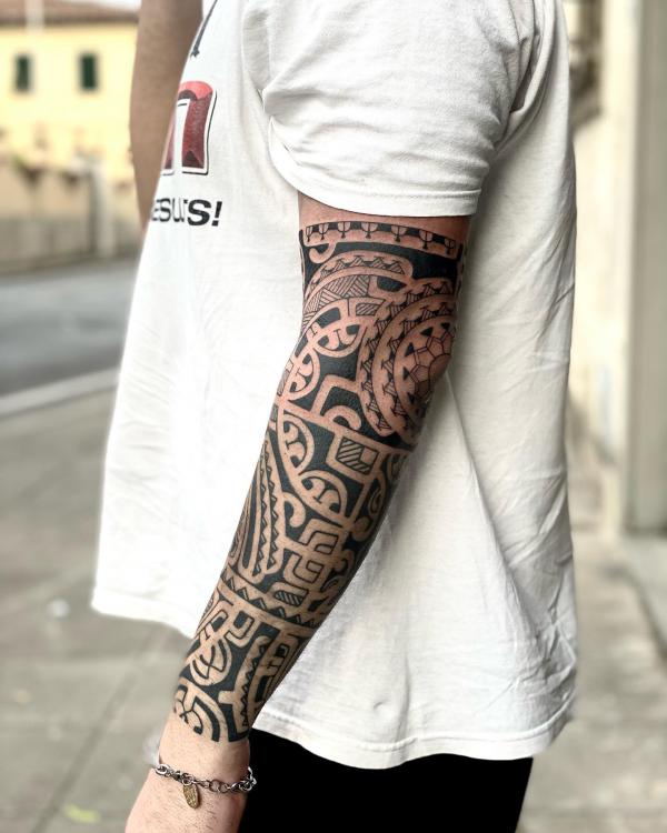 Tribal Tattoo Sleeve: Meaning of Symbols and Designs