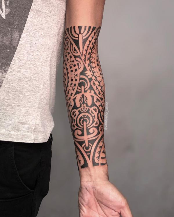 Tribal Tattoo Sleeve: Meaning of Symbols and Designs