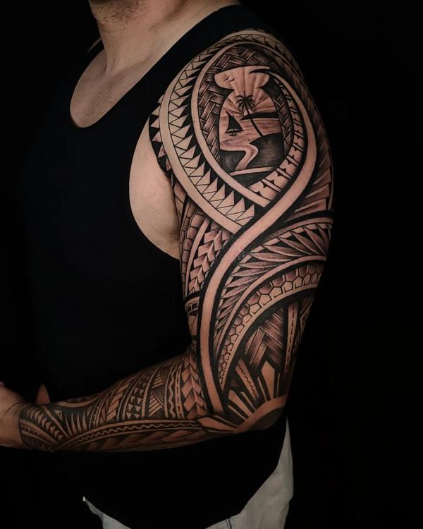 Tribal Tattoo Sleeve: Meaning of Symbols and Designs