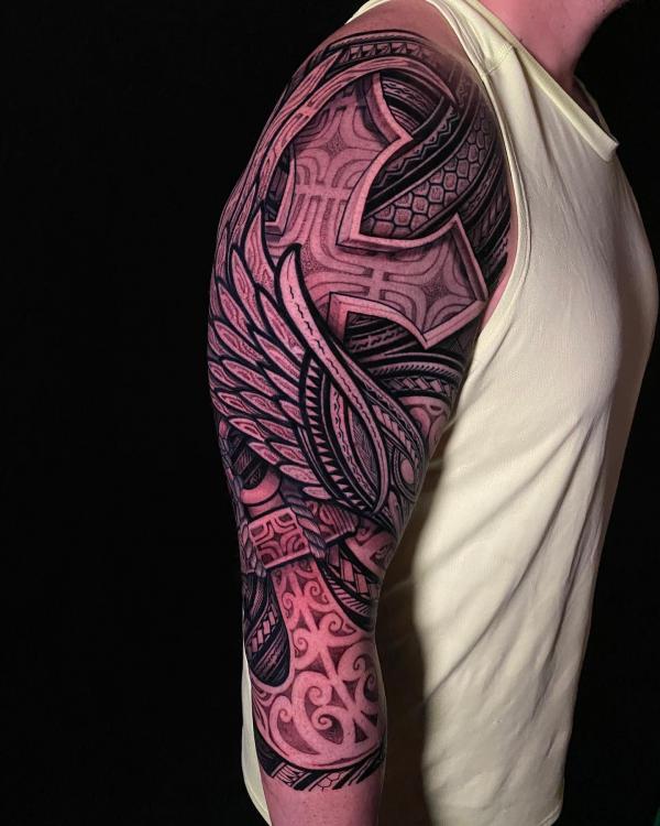 Tribal Tattoo Sleeve: Meaning of Symbols and Designs