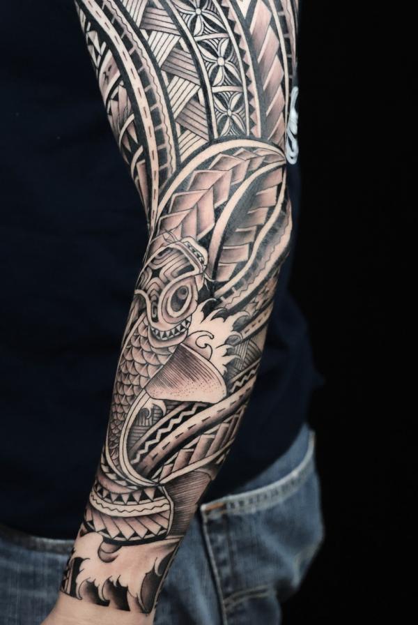 Tribal Tattoo Sleeve: Meaning of Symbols and Designs