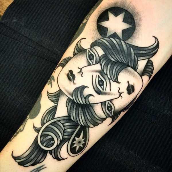 120 Gemini Tattoo Design Ideas for Your Twin Soul