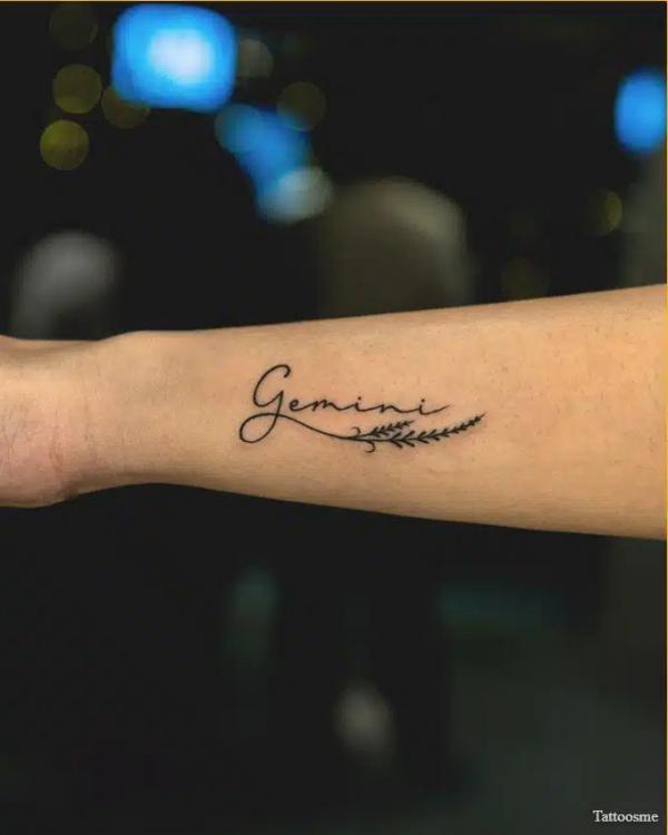 120 Gemini Tattoo Design Ideas for Your Twin Soul