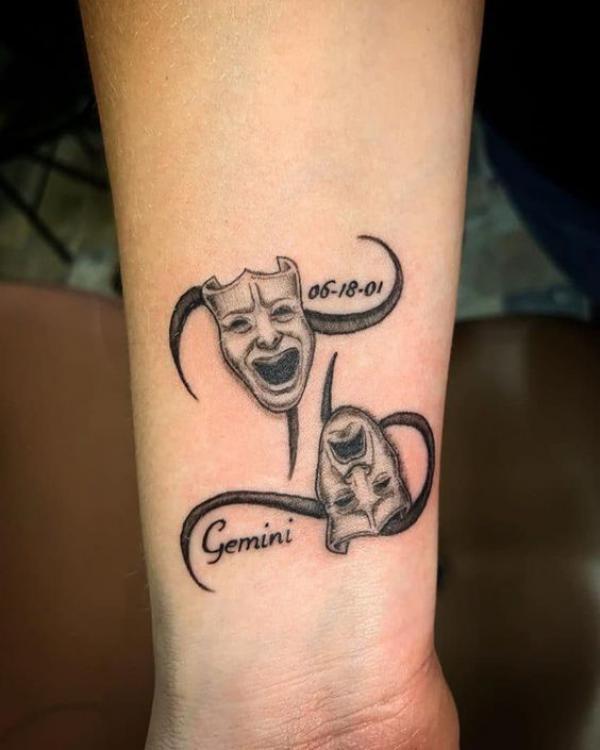 120 Gemini Tattoo Design Ideas for Your Twin Soul