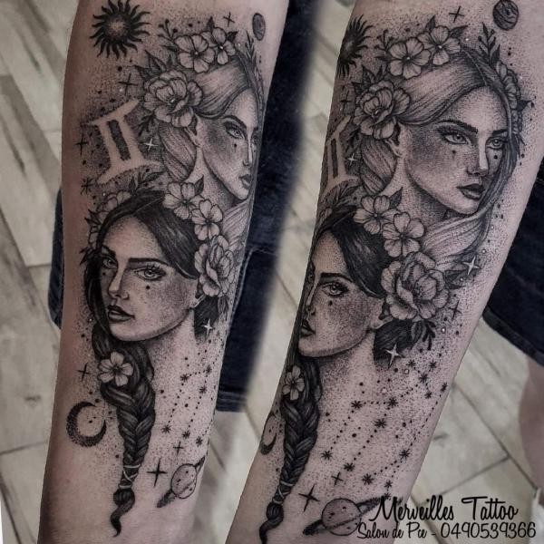120 Gemini Tattoo Design Ideas for Your Twin Soul