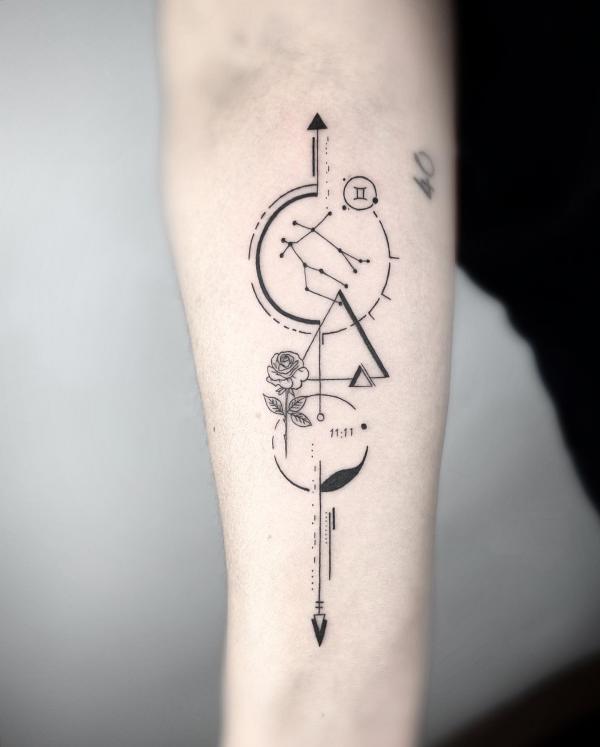 120 Gemini Tattoo Design Ideas for Your Twin Soul