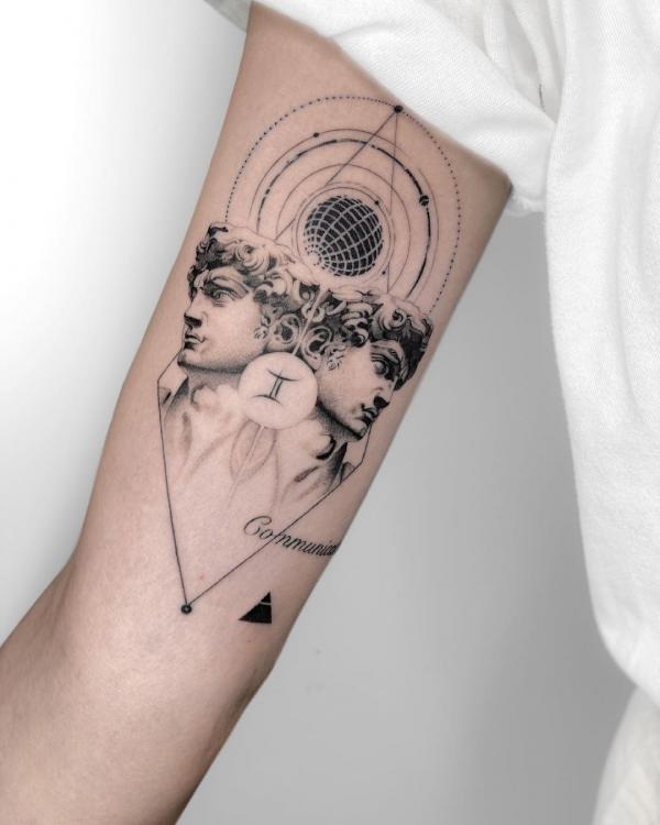 120 Gemini Tattoo Design Ideas for Your Twin Soul