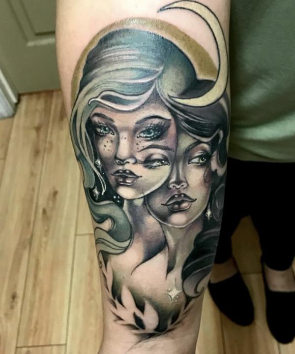 120 Gemini Tattoo Design Ideas for Your Twin Soul