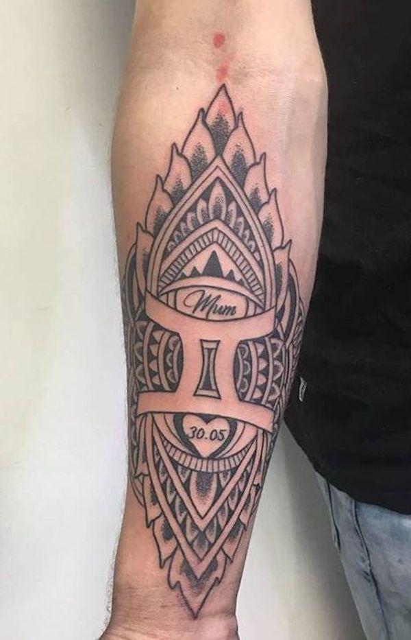 120 Gemini Tattoo Design Ideas for Your Twin Soul