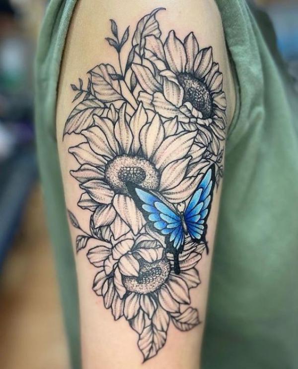 90 Artistic Upper Arm Tattoo Designs and Ideas