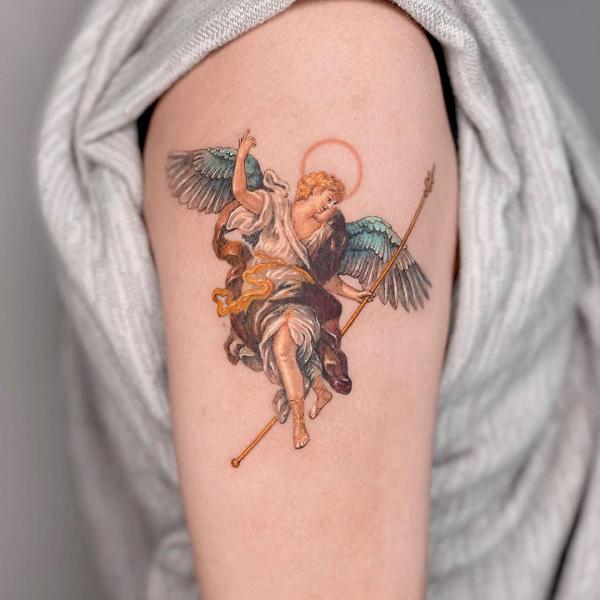 90 Artistic Upper Arm Tattoo Designs and Ideas