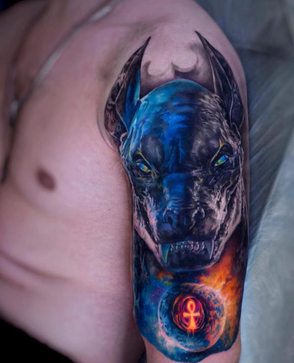 90 Artistic Upper Arm Tattoo Designs and Ideas