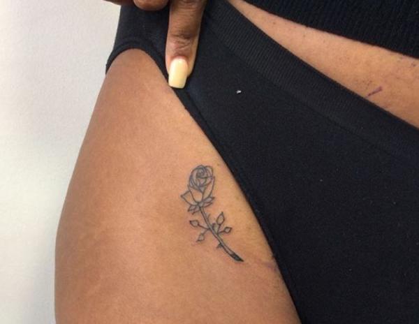 50 Bikini Line Tattoo Ideas with Meaning