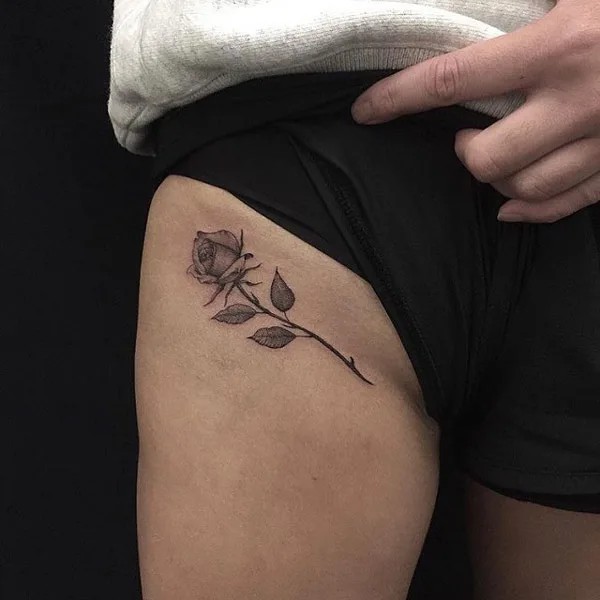 50 Bikini Line Tattoo Ideas with Meaning