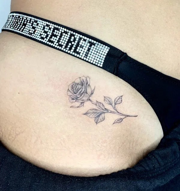 50 Bikini Line Tattoo Ideas with Meaning