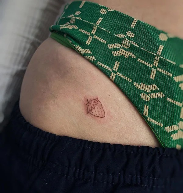 50 Bikini Line Tattoo Ideas with Meaning