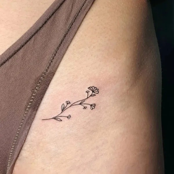 50 Bikini Line Tattoo Ideas with Meaning
