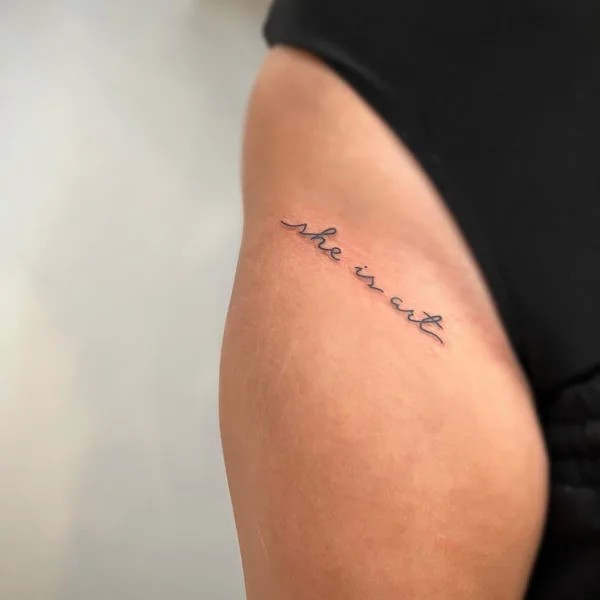 50 Bikini Line Tattoo Ideas with Meaning