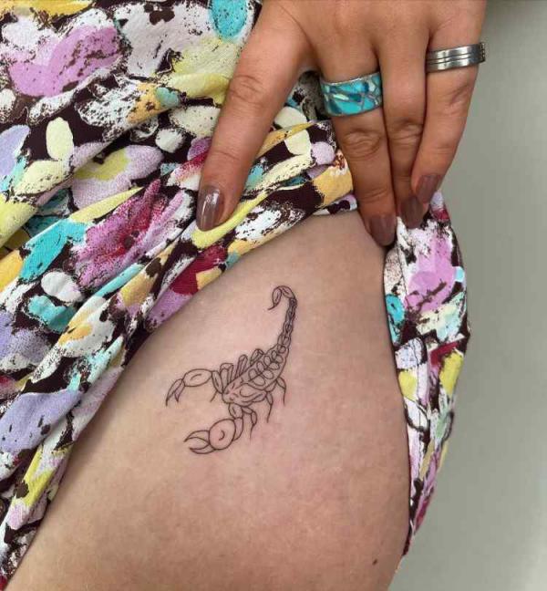 50 Bikini Line Tattoo Ideas with Meaning