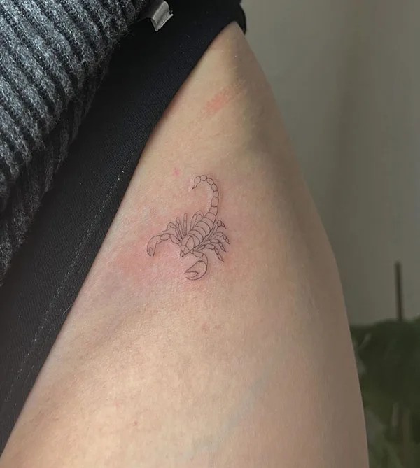 50 Bikini Line Tattoo Ideas with Meaning