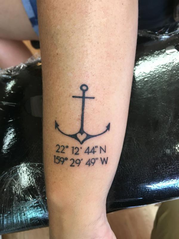 70 Coordinates Tattoo Ideas with Meaning