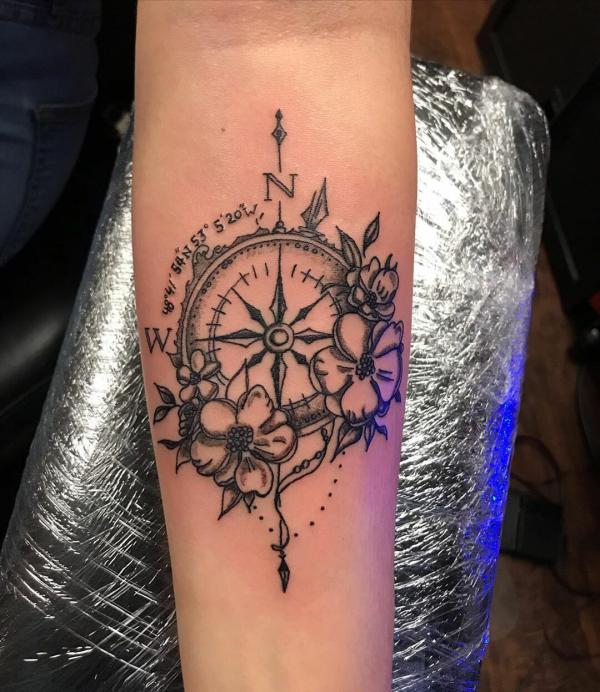 70 Coordinates Tattoo Ideas with Meaning