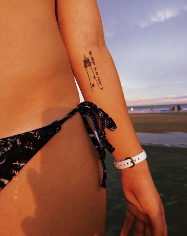 70 Coordinates Tattoo Ideas with Meaning