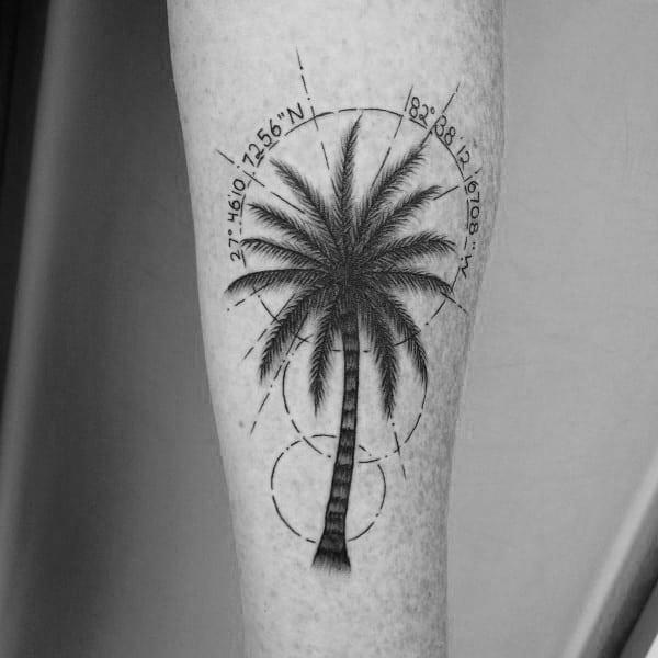 70 Coordinates Tattoo Ideas with Meaning