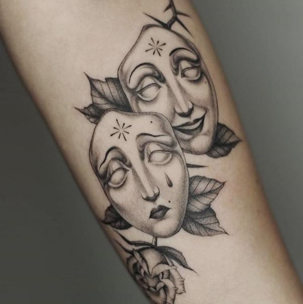 80 Laugh Now Cry Later Tattoo Designs with Meaning