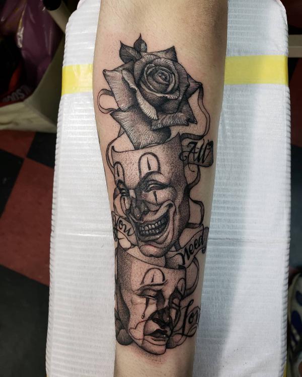 80 Laugh Now Cry Later Tattoo Designs with Meaning