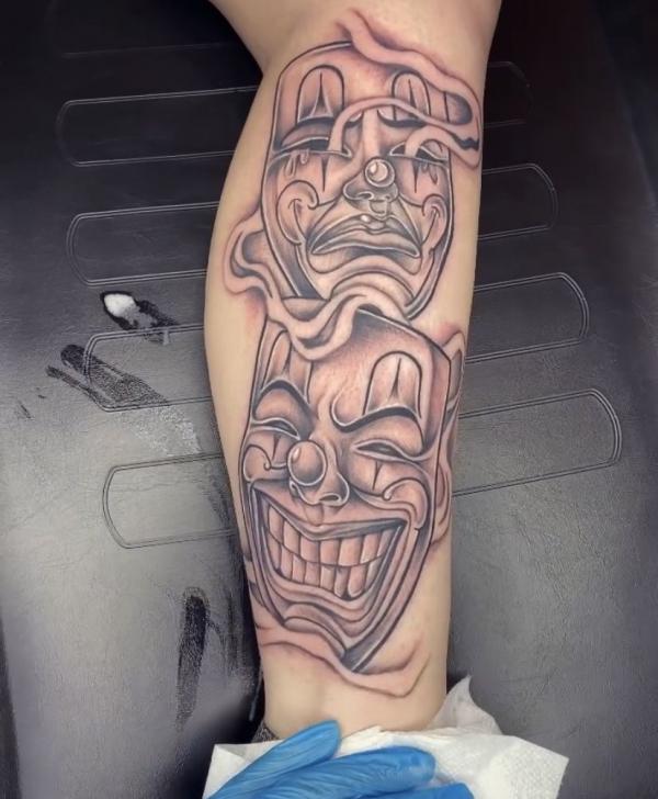 80 Laugh Now Cry Later Tattoo Designs with Meaning