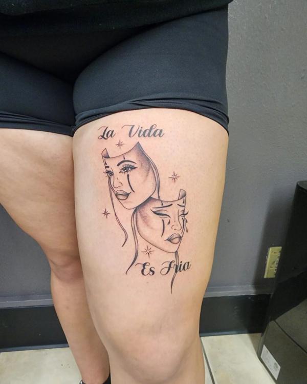 80 Laugh Now Cry Later Tattoo Designs with Meaning
