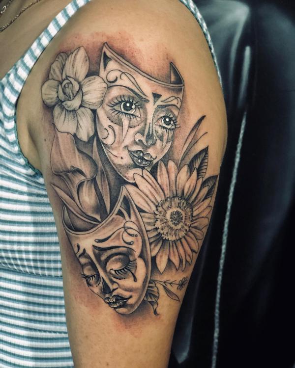 80 Laugh Now Cry Later Tattoo Designs with Meaning