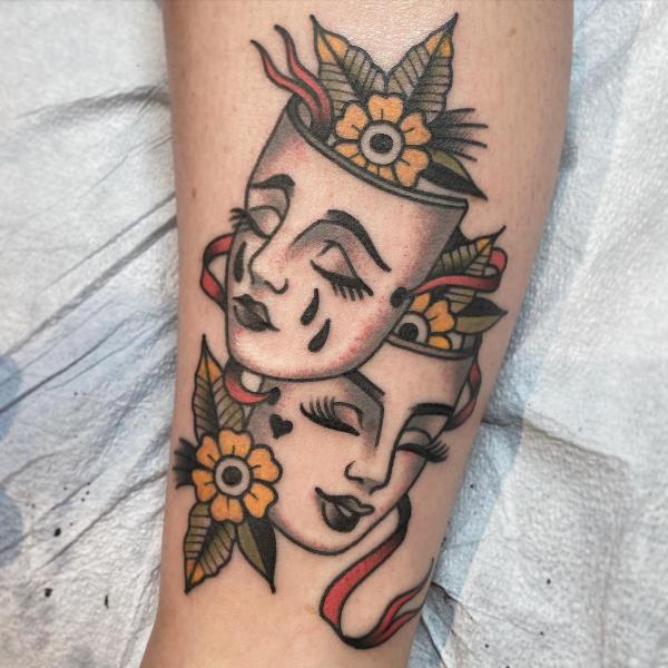 80 Laugh Now Cry Later Tattoo Designs with Meaning