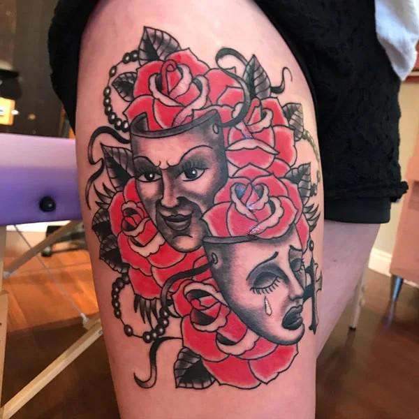 80 Laugh Now Cry Later Tattoo Designs with Meaning