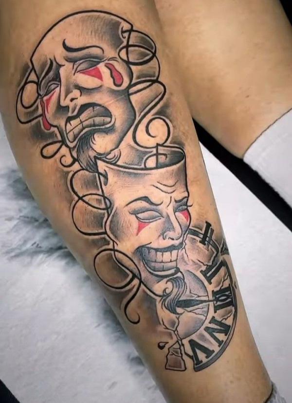 80 Laugh Now Cry Later Tattoo Designs with Meaning