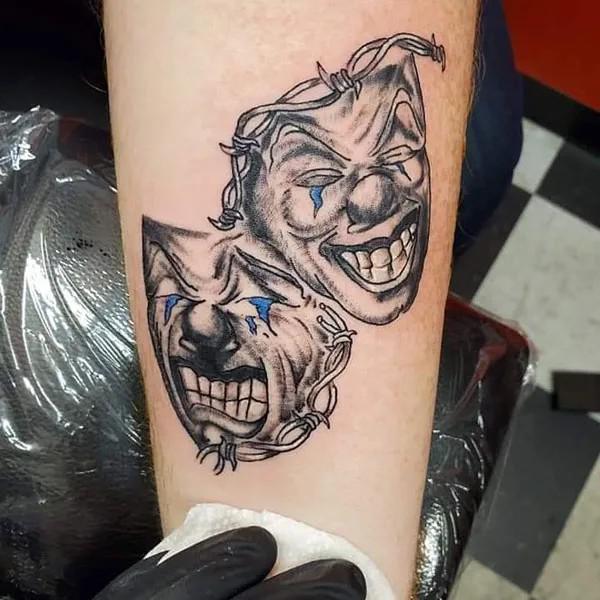 80 Laugh Now Cry Later Tattoo Designs with Meaning