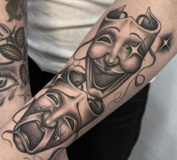 80 Laugh Now Cry Later Tattoo Designs with Meaning