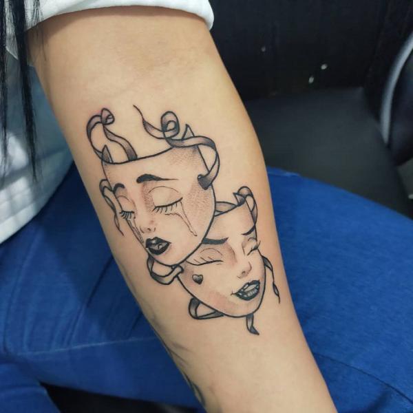 80 Laugh Now Cry Later Tattoo Designs with Meaning