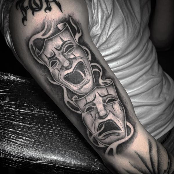 80 Laugh Now Cry Later Tattoo Designs with Meaning