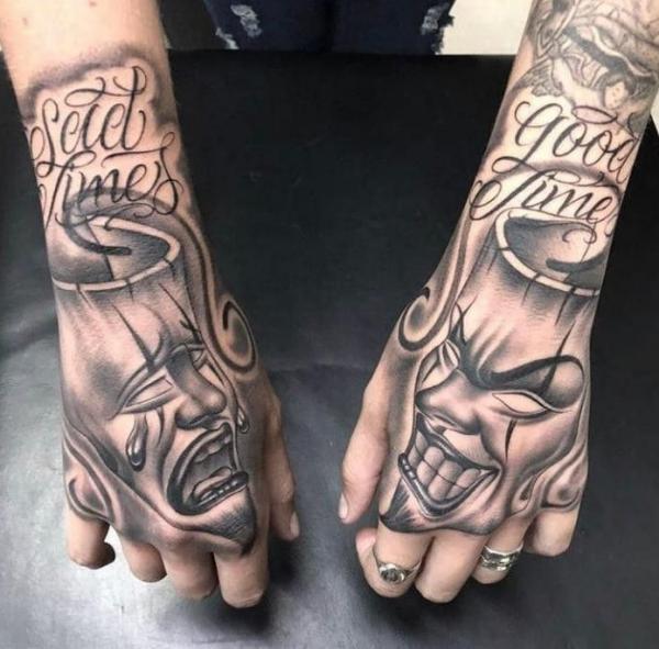 80 Laugh Now Cry Later Tattoo Designs with Meaning