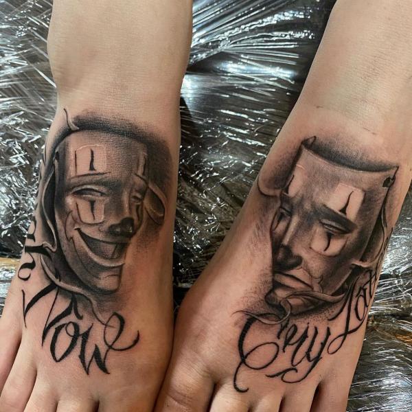 80 Laugh Now Cry Later Tattoo Designs with Meaning