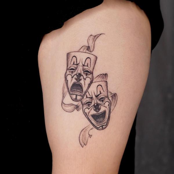 80 Laugh Now Cry Later Tattoo Designs with Meaning