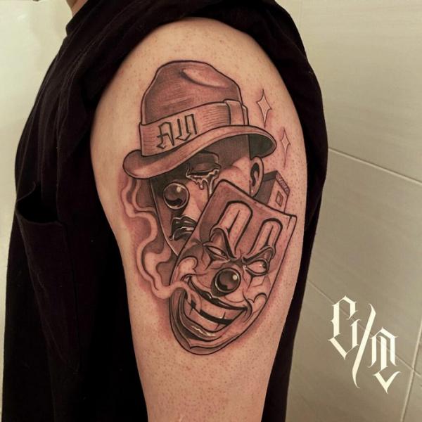 80 Laugh Now Cry Later Tattoo Designs with Meaning
