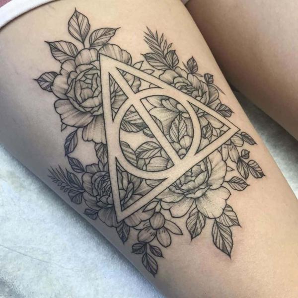 100 Deathly Hallows Tattoo Ideas with Meaning