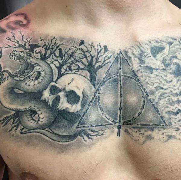 100 Deathly Hallows Tattoo Ideas with Meaning