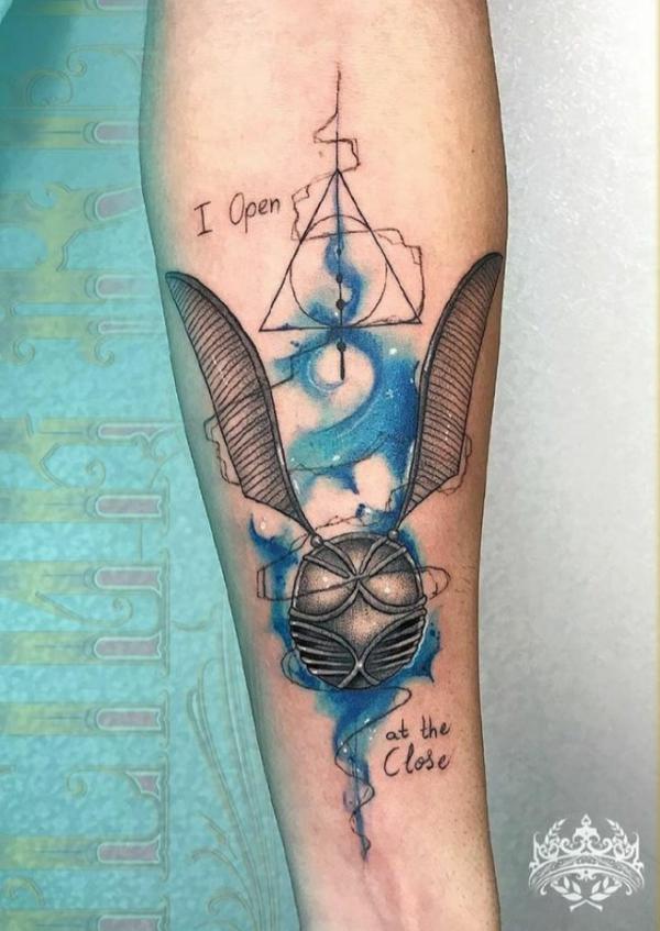 100 Deathly Hallows Tattoo Ideas with Meaning