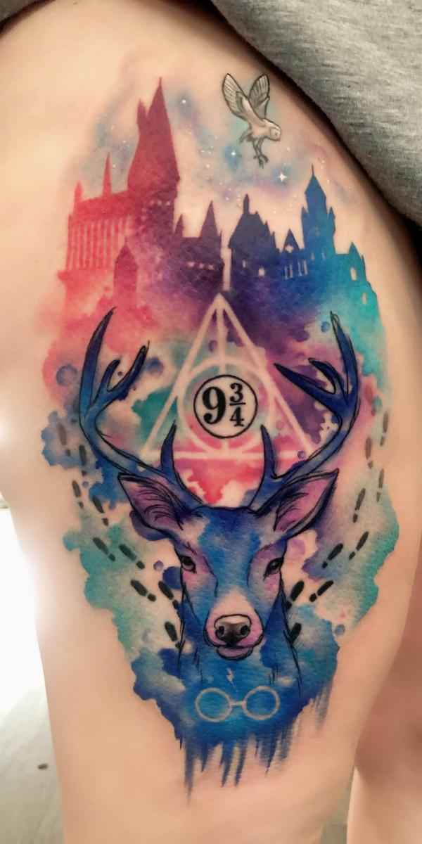 100 Deathly Hallows Tattoo Ideas with Meaning