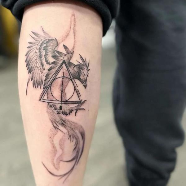 100 Deathly Hallows Tattoo Ideas with Meaning